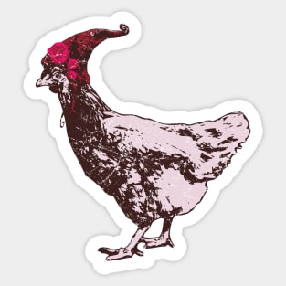 Pixie Chicken Sticker